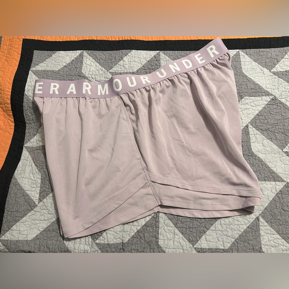 Under Armour Shorts 3X Lilac NWOT